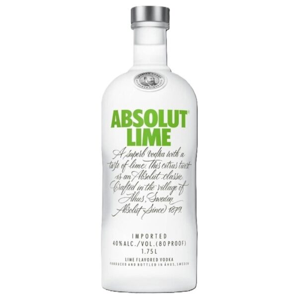 Absolut Lime Vodka 1.75Lt
