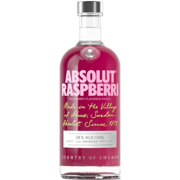 Absolut Raspberri 76P 750Ml