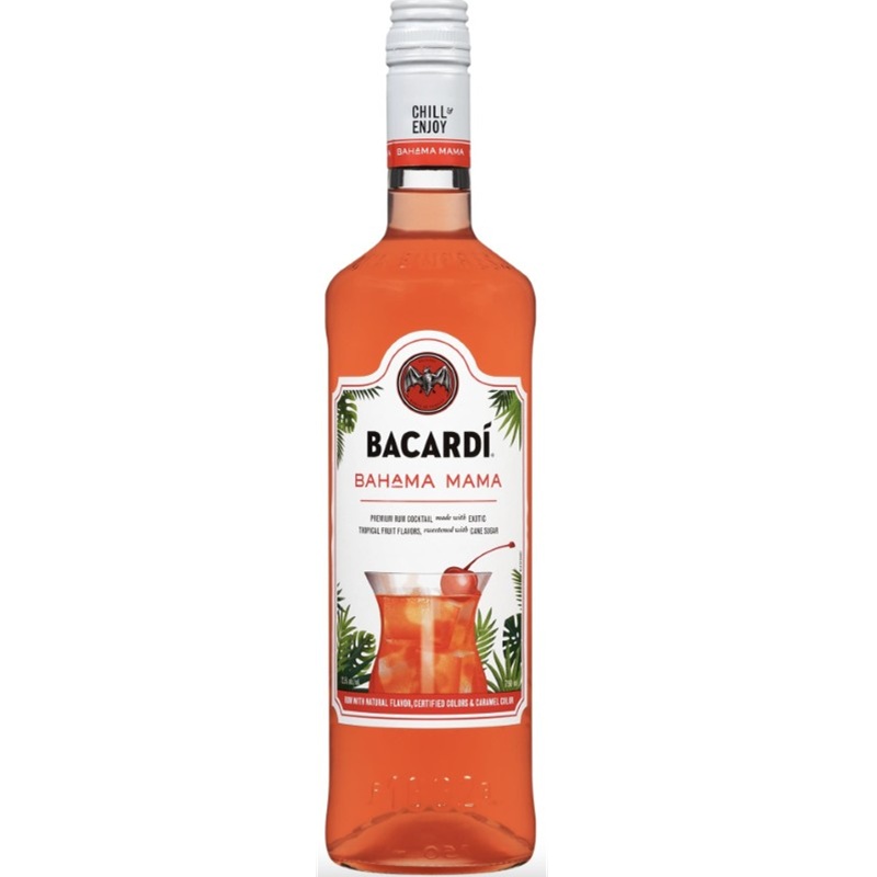 bacardibshamsmama750ml