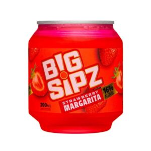 Big Sipz Strwbrry Marg 24/200Ml