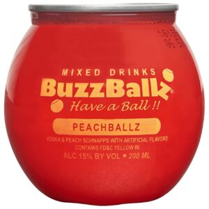 Buzzballz Peach Ballz 200Ml