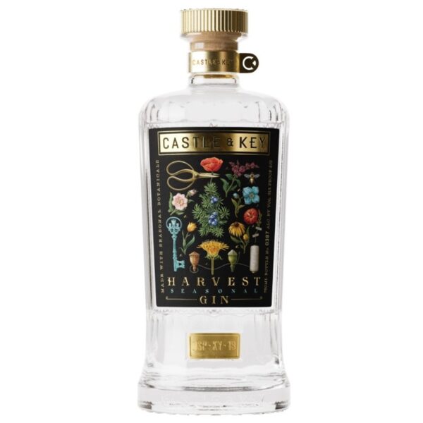 Castle & Key Harvest Gin 750Ml