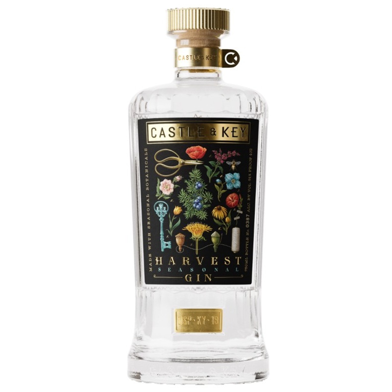 castlekeyharvestgin750ml