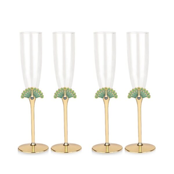 Champagne Glasses Set 4