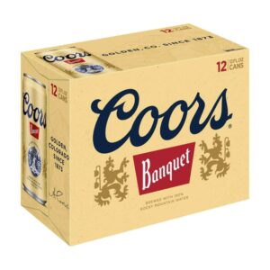 Coors Banquet 12Pk 16Oz Can