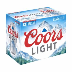 Coors Light 12Pk 16Oz Can