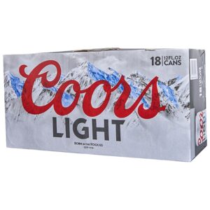Coors Light 18Pk 12Oz Can