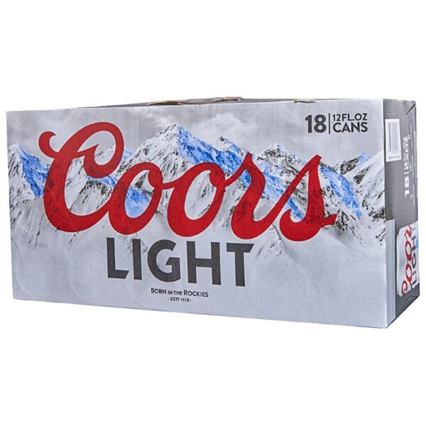 Coors Light 18Pk 12Oz Can