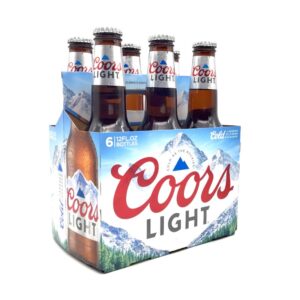 Coors Light 6Pk 12Oz Btl