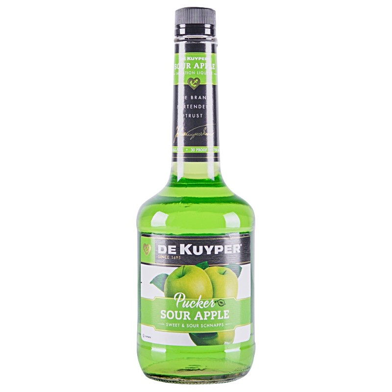 dekuypersourapplepucker750ml