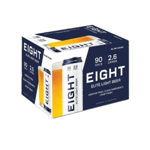 Eight Elite Light Lager 12Pk 12Oz Can