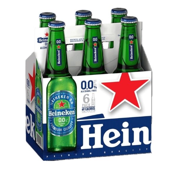 Heineken 0.0 6Pk 11.2Oz Btl