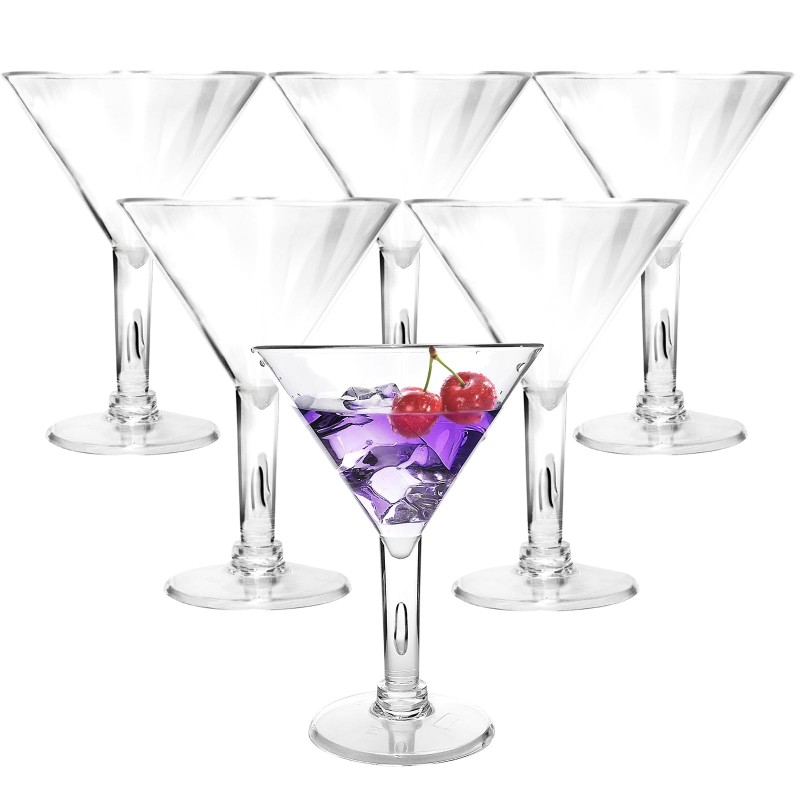 plasticmartinisets