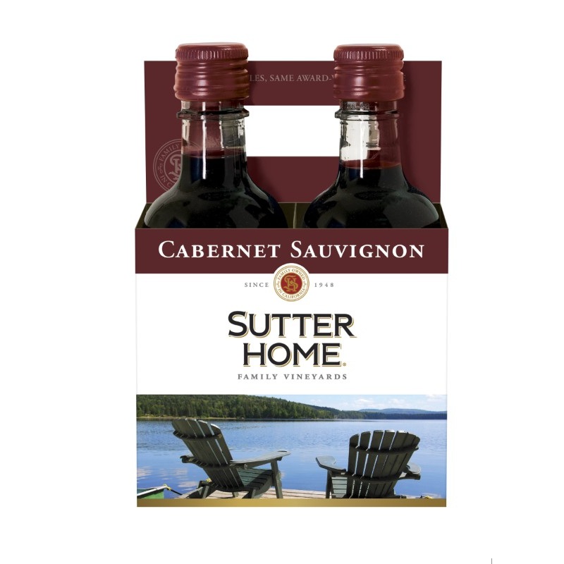 sutterhome4pkcabernet187ml