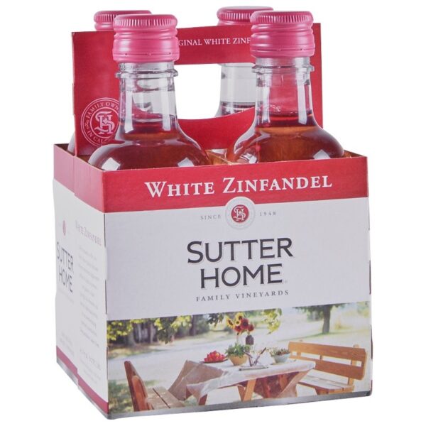 Sutter Home White Zinfadel 4Pk