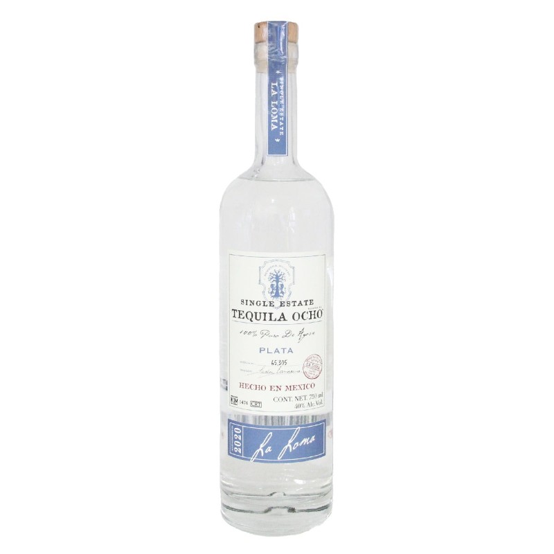 tequilaochoteqplata80750ml