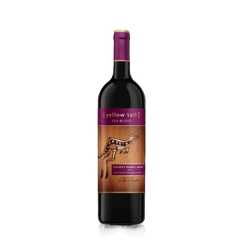 yellowtailwhiskeybarrelredblend750ml